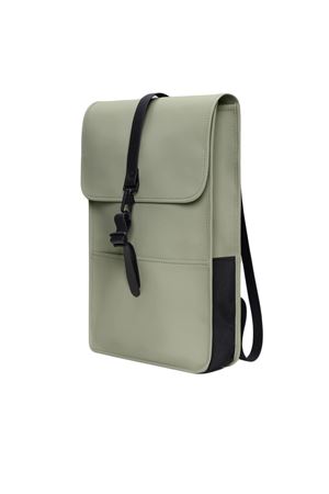 Grey PU fabric backpack RAINS | RA13000DRIFT