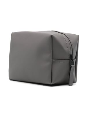 Borsa a mano in tessuto PU grigio Small RAINS | RA15580GREY