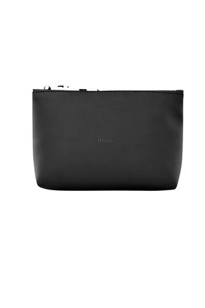 Black PU fabric cosmetic bag RAINS | RA15600BLACK