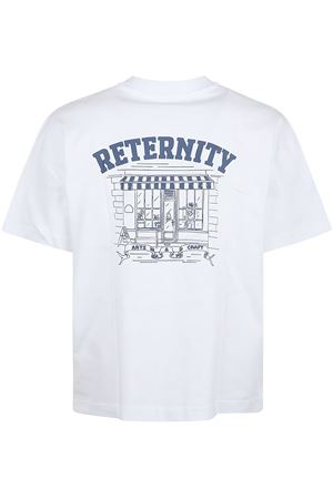 T-shirt in cotone bianco RETERNITY | 1002251050WHITE