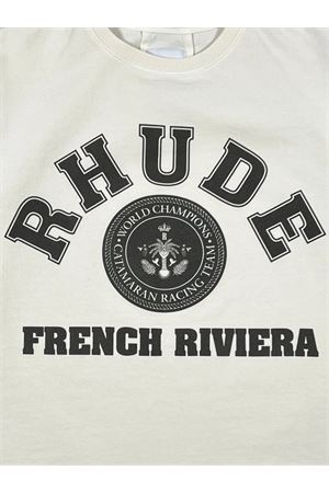 White cotton T-shirt RHUDE | RHPS25TT080120241