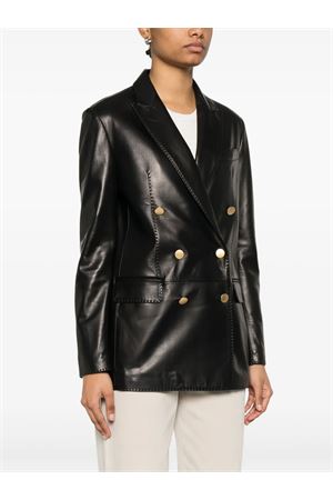 Leather Blazer TAGLIATORE | JOSIECHE2503NERO