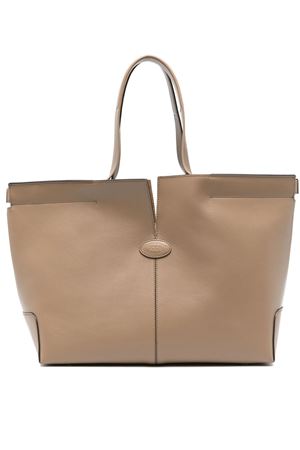 Tod's Di Bag Folio in Leather Medium-Small TOD'S | XBWDBMA0250RORC806