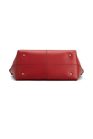 Tod's Di Bag Folio in Leather Medium-Small TOD'S | XBWDBMA0250RORR021