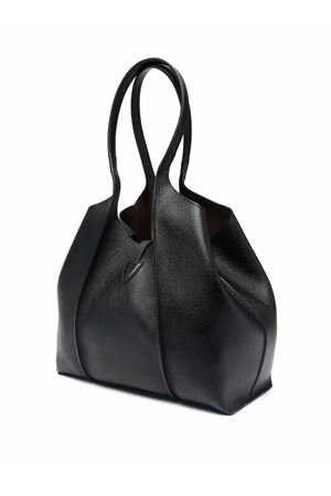 T Timeless Shopping Bag in Leather Small TOD'S | XBWTSBA0200Q8EB999