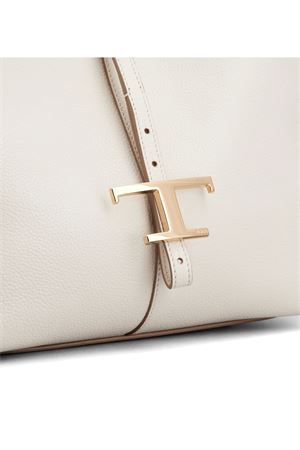 T Timeless Shoulder Bag in Leather Small TOD'S | XBWTSEA0200XSOB015