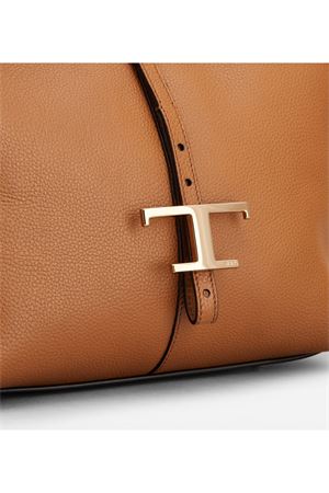 T Timeless Shoulder Bag in Leather Small TOD'S | XBWTSEA0200XSOS410