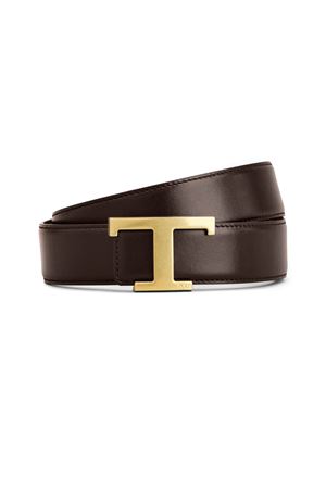 Reversible T Timeless leather belt TOD'S | XCMCQR55100CPE0ZIH