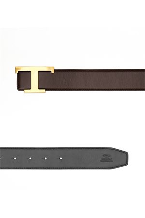 Reversible T Timeless leather belt TOD'S | XCMCQR55100CPE0ZIH