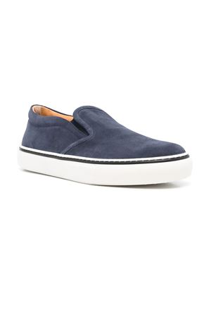 Prussian blue suede sneakers TOD'S | XXM03E0IX70RE0U820