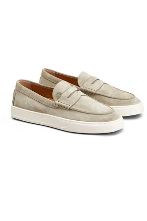 Loafers in beige suede upper TOD'S | XXM04L00640RE0C405