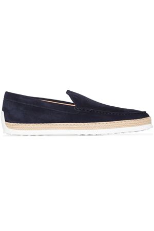 Suede Espadrille Loafers TOD'S | XXM0TV0AJ30OA6U801