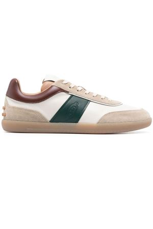 Tabs Sneakers in Pelle Scamosciata Beige TOD'S | XXM68C0DP30IRABI47