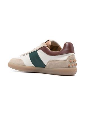 Tabs Sneakers in Beige Suede TOD'S | XXM68C0DP30IRABI47