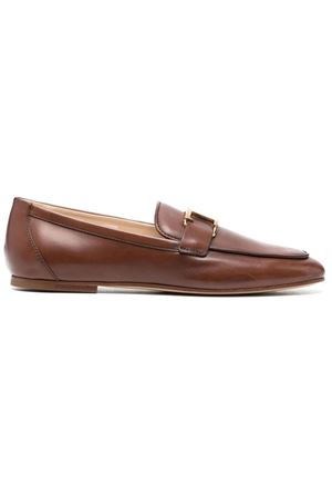 T-Logo Leather Loafers TOD'S | XXW79A0GG90NF5S607