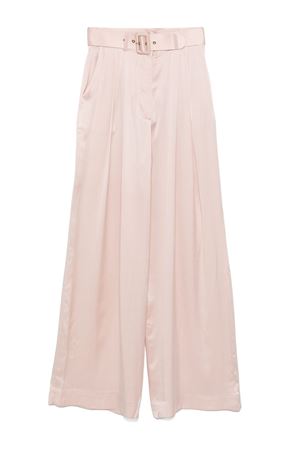 Pantaloni a palazzo in seta rosa ZIMMERMANN | 2151PR25RPTL