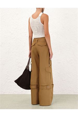 Illuminate Cargo Pant in Khaki ZIMMERMANN | 3061PS251KHA