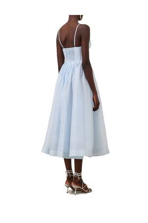 Silk linen midi dress ZIMMERMANN | 4392DS251MIT