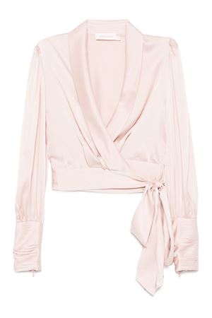 Light pink silk top ZIMMERMANN | 4913TR25RPTL